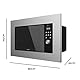 Enbau-Mikrowelle (700 W, Steel-Black)