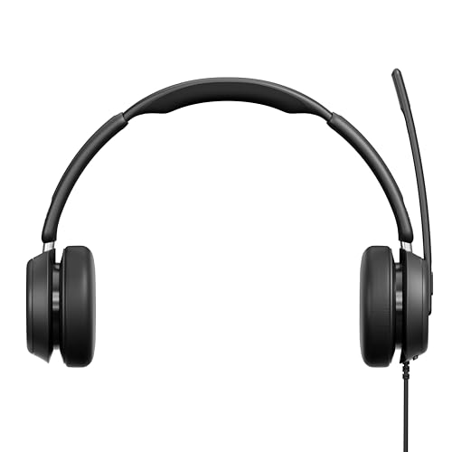 Image of EPOS IMPACT 860 Dual-Sided Wired USB C and USB A Headset for PC with Noise-Canceling Mic, Super Wideband Audio, High-Performance Sound, Comfortable Fit for Business Calls & Office Use, Multi Compatibl