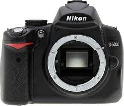 Nikon D5000 12.3 MP DX Digital SLR Camera with 2.7-inch Vari-angle LCD (Body Only)
