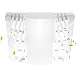 85315000 Vent Fan Cover Grille And Lens Replacement for Broan Nutone Bathroom Ventilation Plastic Cover，Bathroom Fan Exhaust Fits Broan Nutone 663，663N，663FL，663LN，669L，669LN，669FN，770F，763RLN，769RLN