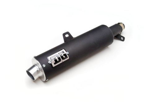 DG PERFORMANCE 051-2450 Utility Series Slip-On Exhaust, Black