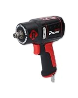 KS Tools Schlagschrauber Druckluft ROCKET II 1/2 512.0002 2300Nm I Druckluft Schlagschrauber mit 8-Lamellen Luftmotor & Hochleistungs-Doppel-Hammer-Schlagwerk