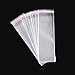 CinnanniC 1x8 Long Self Sealing Cellophane Bags 200pcs Clear Self Adhesive Plastic Bags 2mil Skinny OPP Poly Cello Baggies for Pretzel rods Candy Candle Pen Bracelet Oil Pastel 8 Sizes to Choose from