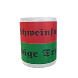 U24 Tasse Kaffeebecher Mug Cup Flagge Schweinfurt ewige Treue