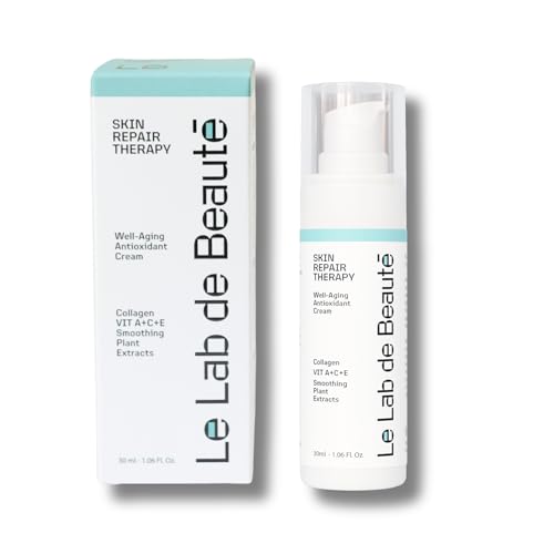 Crema Skin Repair Therapy Colageno Vitamina C Hidratante Ligera Facial, 30ml