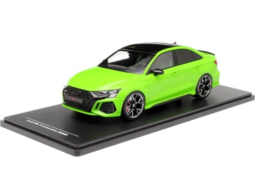 AUDI RS3 LIMOUSINE 2022 LIGHT GREEN "IXO FOR MCG" 1:18