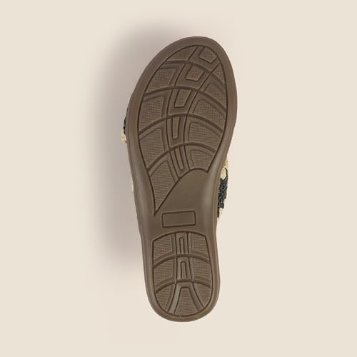 Image of Metro Women's Stylish Cross Strap Slides