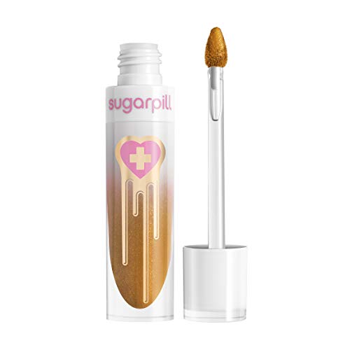 Sugarpill Metallic Liquid Lipstick Lip Color - Glint (Gold)