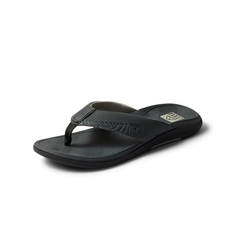 REEF Mens Offshore Flip Flop, Cushion Footbed, Arch Support, Durable Outsole