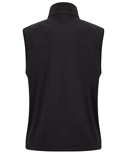 WULFUL Men's Windproof Lightweight Golf Vest Outerwear with Pockets Softshell Sleeveless Jacket for Running Hiking Sports2