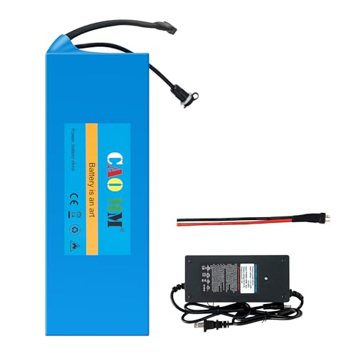 Jafecokaer Battery 48v 10ah, 8/14/ 20ah Lithium Battery for Ebike 500W 750W 1000W 1200W BMS 30A Motor of Electric Bike Bicycle Scooter