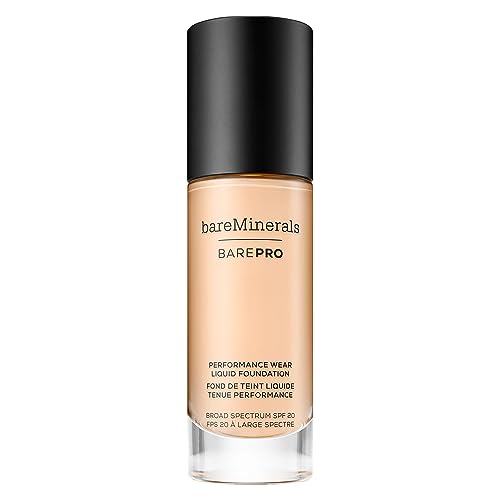 bareMinerals BarePro Performance Wear Liquid Foundation Cashmere 06, 1 Fluid Ounce