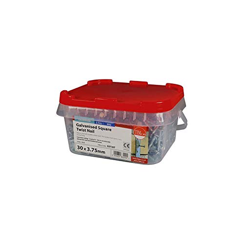 Spax Galvanised Twist Nails - 30mm x 3.75mm - 2.5Kg Bag