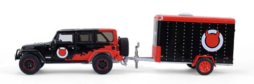 Greenlight Collectibles 1:64 Wrangler Unlimited con remolque miniatura 5