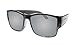 BOMBER Gomer Bombs 2-TONE SMOKE Frame w/Silver Mirror Lens 6 base 54mm Polarized Sunglasses