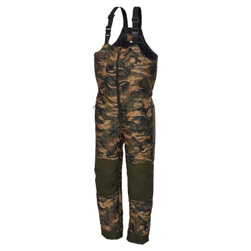 Prologic Bank gebonden Camo Bib & Brace thermische gewatteerde snoek karper vissen - multi - XL