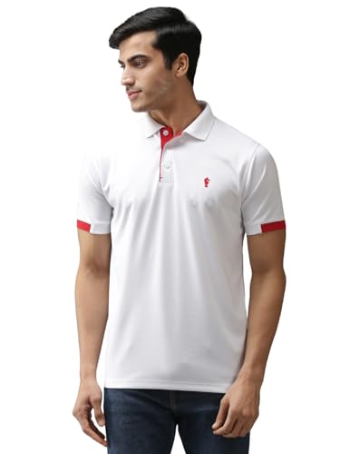 Image of EPPE Polo Collar T-Shirt for Men | Polyester Half Sleeve Stylish Casual Wear | Regular & Dry Fit | Summer Tee.