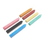 SHINEOFI 21pcs Vintage Sealing Wax Sticks with Wicks for Retro Wax Seal Stamps Includes Shimmering Wine Cherry Blossom Royal Soft for Invitations and Crafts
