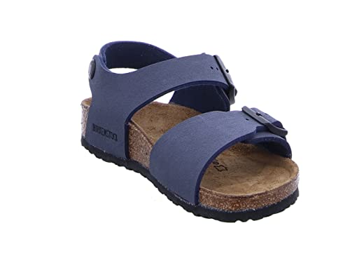 Image of Birkenstock Kids New York Navy Sandal 34 Navy