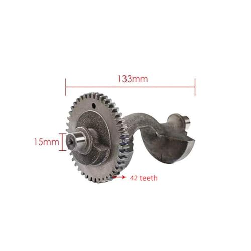 Eje de equilibrio compatible con motor EF6600 185F MZ360 4