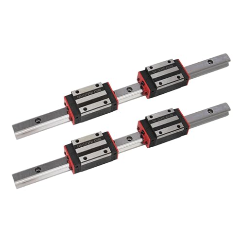 35mm HGR Series Square Linear Guide HGR35 Rail with HGH35CA HGW35CC Flange Slider Block Carriage for Heavy Load Milling Lathe(HGH35CA,1150mm)