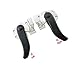Stainless Steel Industrial Heavy Engineering Convex Door S-Shaped Rotating Sealed Door Handle 1Pcs(Right)