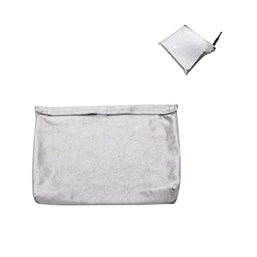 iayokocc WiFi Cover Radiation Protection, WiFi Router Shield WiFi Router Cover RF Radiation Shield Faraday Cage for Wireless Router Cover WiFi Blocking Cover WiFi Guard (Silver Grey)