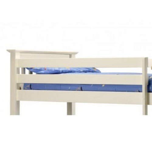 Julian Bowen Barcelona Kids Bunk Bed In Stone White Kids Beds UK