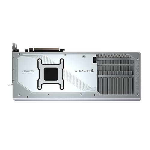 Image of GIGABYTE AORUS GeForce RTX 5090 Stealth ICE 32G Graphics Card, 32GB 512-bit GDDR7, PCIe 5.0, WINDFORCE Cooling System, Versatile VGA Holder, GV-N5090AORUSST ICE-32GDVideo Card