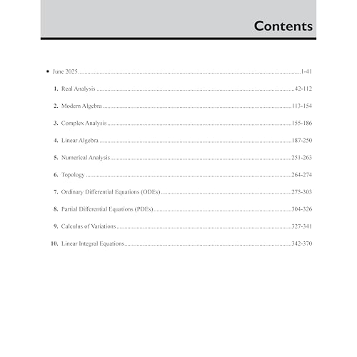 Image of PW CSIR - NET Recap Mathematical Sciences Chapterwise & Yearwise Previous Years Solved Papers (2025-2015) PYQ June 2025 Exam Questions Covered l GATE, TIFR, BARC, and IIT JAM Exams
