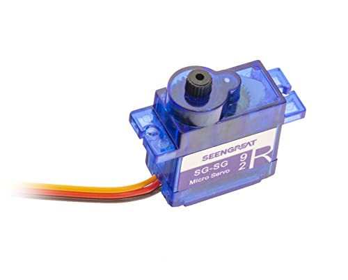SEENGREAT SGSG-92 Servo SG-SG 92 Micro Digital Servo 9 g with Nylon Carbon Fibre Gears High Precision Gear High Torque Servo for RC Aeroplane Helicopter Controlled Car Boat 2 Pieces Servos - Image 2