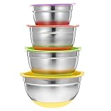 Bols mélangeurs : empilables pour un gain de place dans les placards, légers et portables, ils conviennent à une utilisation intérieure ou extérieure, notamment pour les pâtes