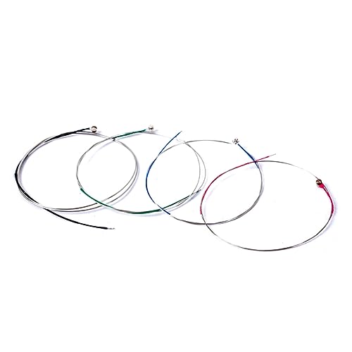 Abaodam 文字列 楽器の部品 アンプバイオリン ウクレレバイオリン プロのバイオリン Silver