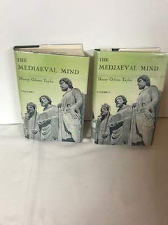 Hardcover The Mediaeval Mind: a history of the development of thought andemotion in the Middle Ages. Fourth Edition. TWO VOLUME SET Book