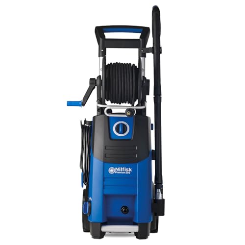 Nilfisk Premium 200 Bar Pressure Washer - High Performance Power Washer for Workshops, Patios and Cars (2900 W)