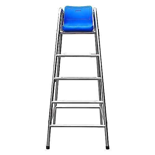 Silla salvavidas de acero inoxidable para observación en piscina miniatura 1