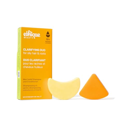 Ethique Beauty Mini Sampler Solid Shampoo & Conditioner Bar Set