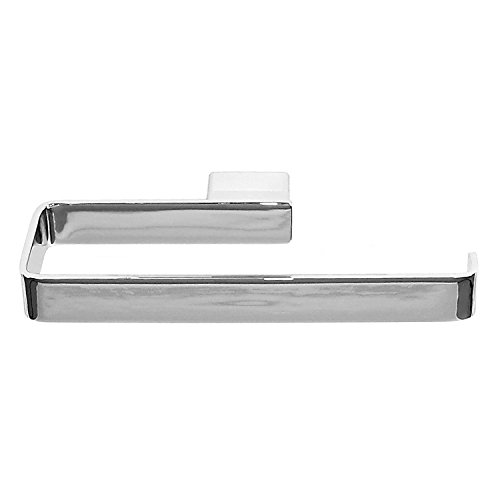 Gedy Lounge Square Polished Towel Ring, Chrome #TOP2