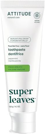 Attitude Fluoride-Free Fresh Breath Toothpaste