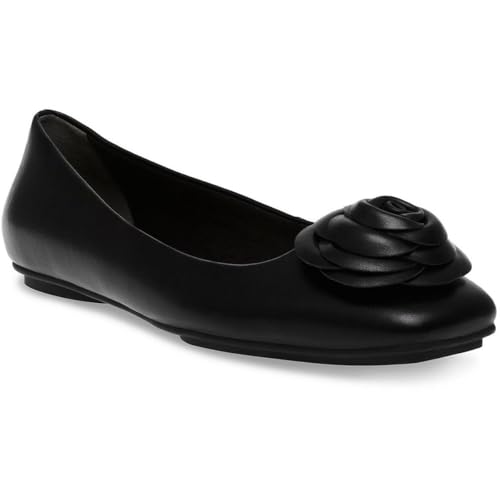 Anne Klein Womens Faux Leather Slip On Ballet Flats2