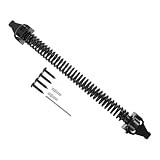 GLEAVI Heavy Duty Outdoor Door Spring Hinge for Wooden Box Gate, Self-Closing Fence Hinge for Villa Courtyard, Industrial Hardware