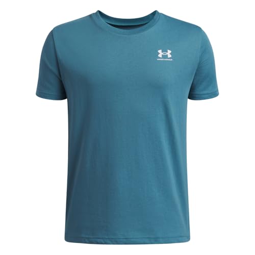 Image of Under Armour Boys' Sportstyle Left Chest Short Sleeve T-shirt (Big Kid)