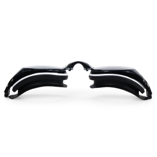 Image of AEC Feike VisionPro Powered Swim Goggles Anti Fog UV Protection Swimming Glasses with Power Lenses for Nearsighted Men & Women (Black, -7.00)
