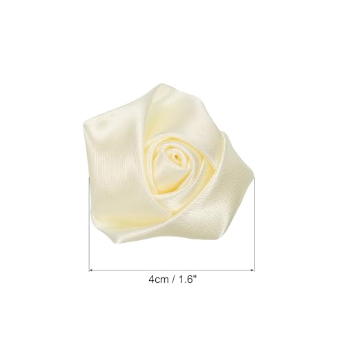 PATIKIL 1.6" Satin Ribbon Roses - Image 2