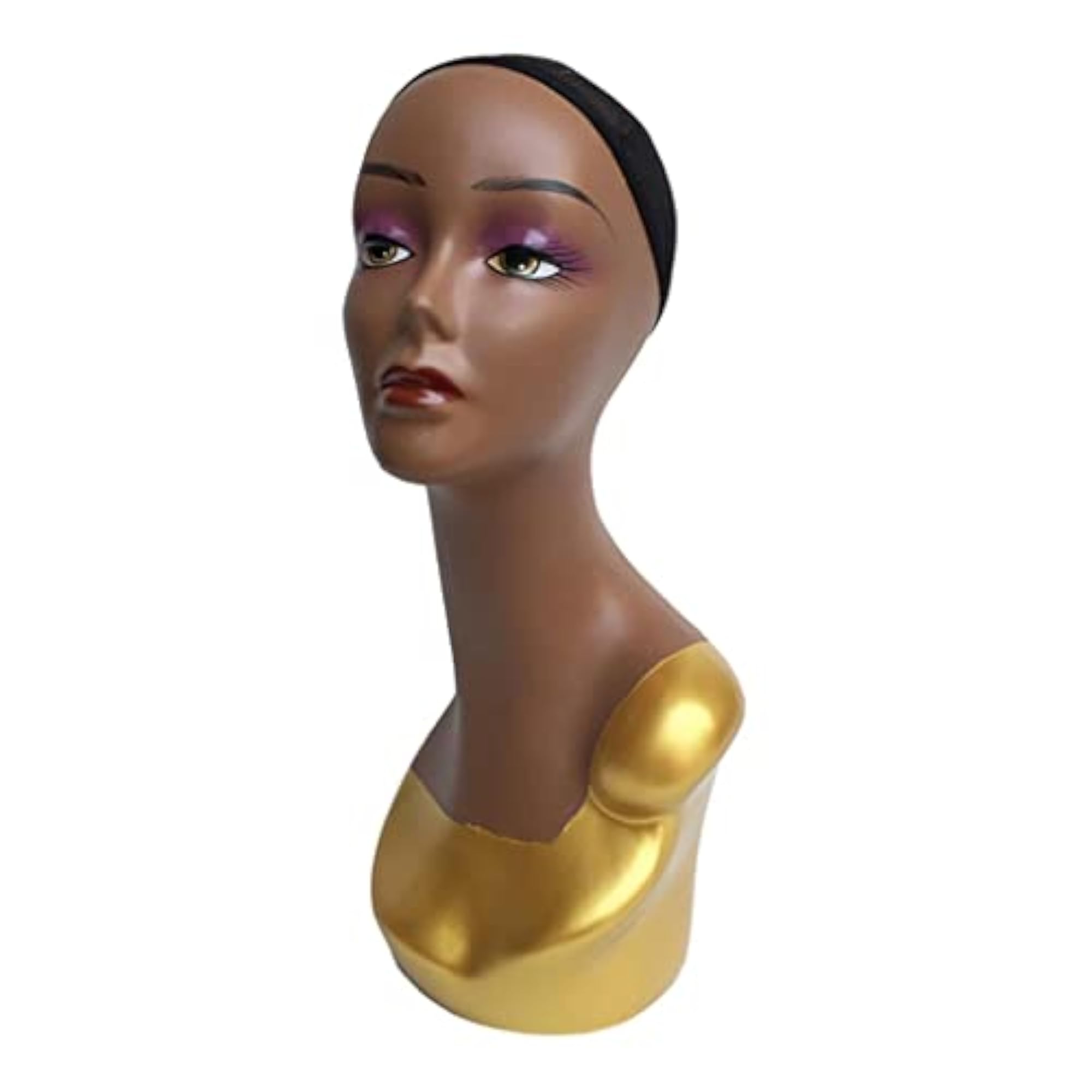 Female Mannequin Head for Jewelry and Wig Display