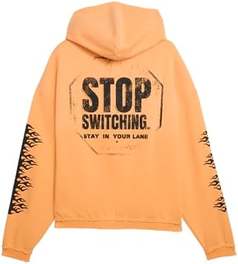 PUMA Mens X Fast And Furious Hoodie Casual Outerwear Casual - Orange - Size L — 사진 2