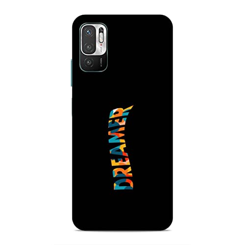 Image of Printed Mobile Back Hard Case Cover for Xiaomi Redmi Note 10T 5G / Xiaomi Redmi Note 10 5G / Xiaomi Poco M3 Pro 5G | Dreamer, Black Love, Mix Colours-53