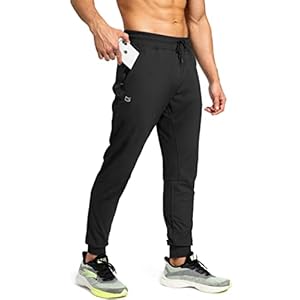 G Gradual Men’s Sweatpants with Zipper Pockets Athletic Pants Traning Track Pants Joggers for Men Soccer, Running…