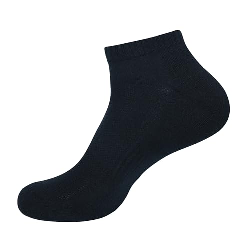 Image of Womens Cushioned Ankle Socks, Low Cut Breathable Casual Super Soft, Multi Color Options Size 4-7, 6-9