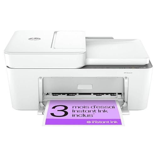 HP DeskJet 4220e, 588K4B, Imprimante multifonction, Instant Ink 3 mois inclus, Jet d'encre, A4,...